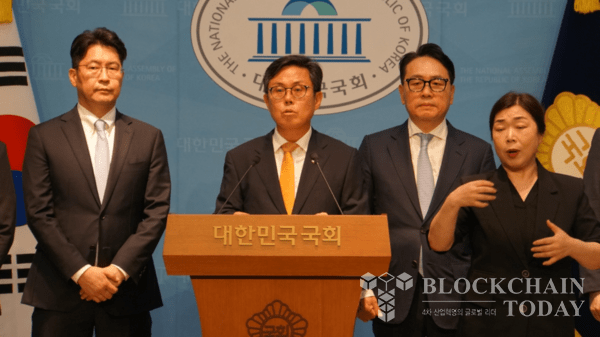 안도걸 의원이 28일 열린 가치안정형 디지털자산의 발행 및 유통에 관한 법률안을 대표발의했다.